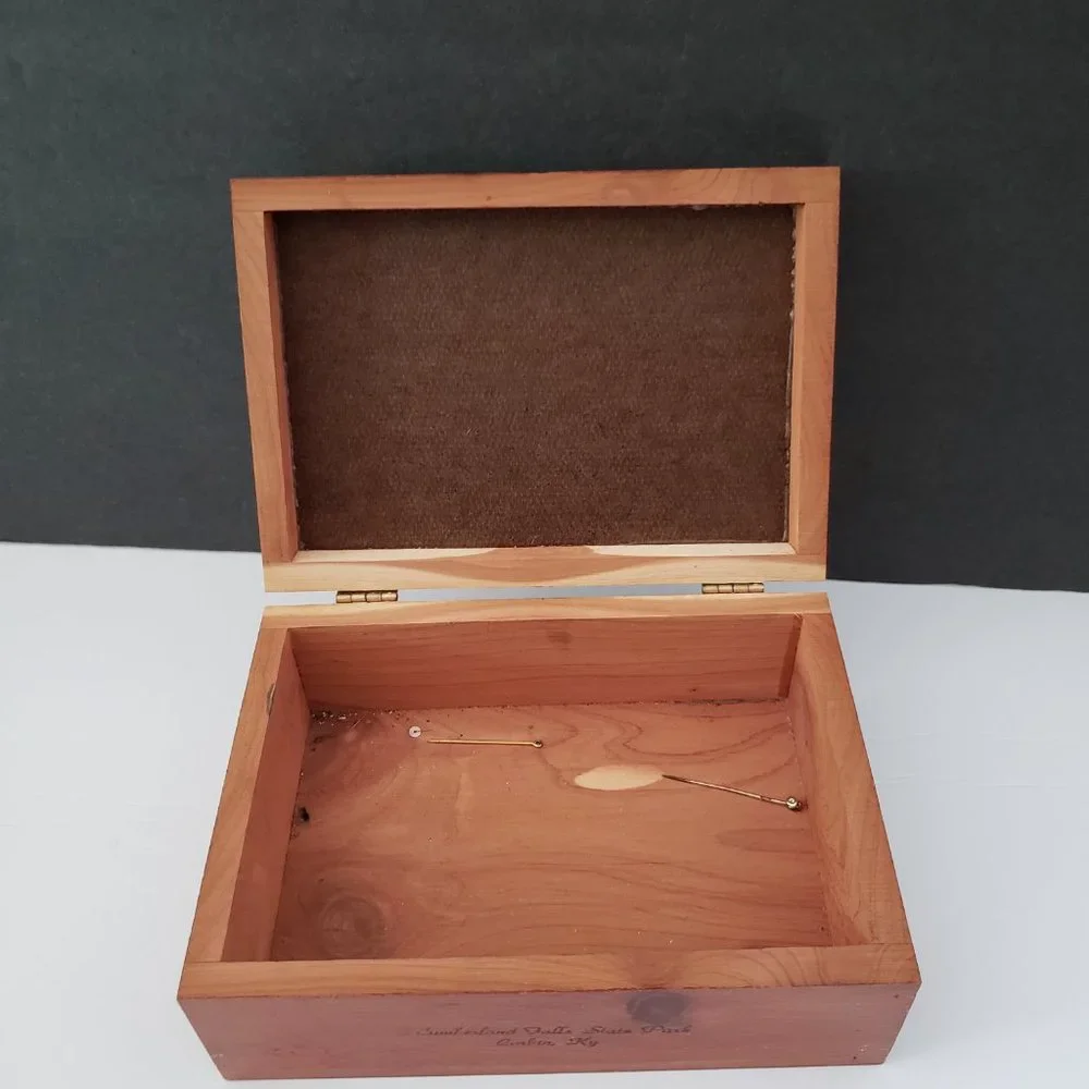 (2/$15) Vintage Cedar Box